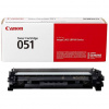 Canon 051, CRG-051, 2168C002, čierna (black), originál toner