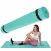 Fitness podložka joga pilates eva 180x60x0,4 cm zelená xqmax veľ.