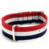 NATO remienok Tricolore 22 mm