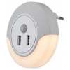 RABALUX 76012 LED Noční světlo do zásuvky se senzorem (SKL000455940)