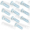 Čap kolesa FEBEST 0184-001-PCS10