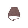 Detská zaväzovacia merino čiapka so šnúrkou pre bábätko Smallstuff - hnedá farba rose brown Veľkosť: 47-50cm (vel 86/92)