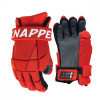 Hokejbalové rukavice Knapper AK3 Sr Farba: červená, Veľkosť rukavice: 14
