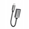 ADAPTÉR PREVODNÍK USB-C NA USB-A OTG 480 Mbps - SIVÝ
