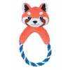 Hračka pes CALINOU PANDA ROPE plyš Zolux