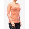 Tričko s dlhými rukávmi Direct Alpine Furry Long Lady - coral