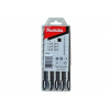 Makita B-49074 Príklepové vrtáky SDS-plus S4 5-dielna sada