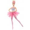 Barbie svietiaca magická baletka s ružovou sukňou