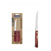 Steakové nože Tramontina Polywood červené 6ks