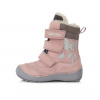 Dievčenská zimná obuv D.D.Step W023-117BM Pink