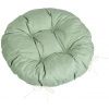 BELLATEX Sedák ADÉLA 6203 okrúhly prešívaný priemer 40 cm uni kaki