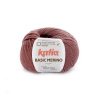 Katia BASIC MERINO Farba: 793/74 ... Ružová veľmi tmavá