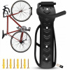 DRŽIAK NA BICYKEL NA STENU HÁK ZÁMOK NA BICYKEL PEVNÝ NÁSTENNÝ KOLÍKY