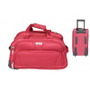 Cestovná taška na kolieskach MRZM červená malá