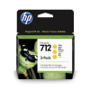 HP HP Ink Cartridge 712/Yellow/29-ml/3-Pack