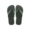 Šľapky Havaianas BRASIL LOGO 4110850.5983 zelená EUR 39/40