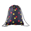 LEGO Faces Black - vrecko na prezuvky 11l