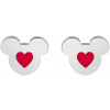 Disney Mickey Mouse detské náušnice oceľové E600189NRL.CS