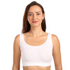 Dámska podprsenka Moravec bez švov biela (Sport top) L/XL