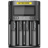 NiteCore UMS4 nabíječka akumulátorů NiCd, NiMH, Li-Ion, Li-Pol 10440, 10500 , 12500 , 12650 , 13500 , 13650 , 14500, 14650 , 16340, 16650, 17335 , 17355,