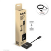 Club3D Video adaptér MST (Multi Stream Transport) DisplayPort 1.4 na DisplayPort 1.4 Dual Monitor 4K60Hz (M/F), černá CSV-7200