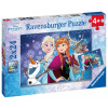 Ravensburger Ľadové kráľovstvo - Puzzle - Aurora Borealis - 2 x 24 dielikov