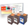 Peach PEACH kompatibilní cartridge No 21 / No 22 MultiPack Plus, 2 x black, 1 x color
