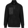 Kariban Mikina Kariban WK905 s 1/4 zipem, fleecová COT20W90500200-black Černá XS