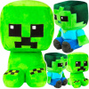MINECRAFT CREEPER + ZOMBIE VEĽKÁ PLYŠOVÁ HRAČKA SADA 2v1 DVE MASKOTKY PLYŠÁK