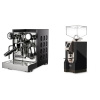 Rocket Espresso Appartamento TCA, black/black + Eureka Mignon Turbo, CR black