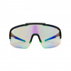 Unisex bike okuliare Recoil Photochromic matt black/mirror green Horse