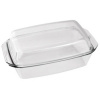 Pekáč hranatý sklo 3,2 l s vekom 2,2 l 7156/7166