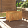 vidaXL Záhradný úložný box 90x52x55 cm bambus - Hnedá - 31848-173034