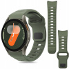 Športový silikónový remienok Strap Fit zelený pre Samsung Galaxy Watch 7/FE/6/5/4