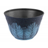 Strend Pro Garden 256989 Květináč Flower, 30x19 cm, šedo-modrý