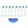 Náhradné Hlavice Soft Bristels pre elektrické zubné kefky Braun ORAL-B, 8 ks
