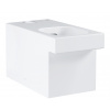 GROHE 3948400H CUBE CERAMIC WC-kombi misa stojaca bez nádržky RIMLESS s PureGuard, biela GRO 3948400H