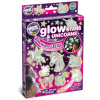 Samolepicí dekorace GlowStars Světélkující dekorace na zeď - Jednorožci a hvězdy (B8627)