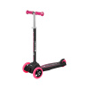 KIDS WHEELS skladacia trojkolesová kolobežka ružová