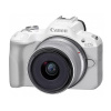 Canon EOS R50 + RF-S 18-45mm 4.5-6.3 IS STM, White