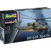 Revell - AH-64A Apache, Plastic ModelKit vrtulník 03824, 1/72