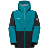 Bunda MAMMUT Linard Guide HS Hooded Jacket M black deep teal XL