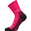 VoXX BOMBER / Bambusové silné športové ponožky - magenta 35-38