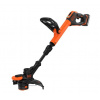 BLACK&DECKER Aku strunová kosačka/vyžínač 18V, záber 28 cm BCST918D1