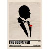 Plagát, Obraz - The Godfather Minimalist, 30 × 40 cm