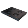 XtendLan Ventilácia do 1U pozície, termostat, 4 ventilátory, hĺbka 350mm, EK