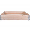 Rojaplast záhon vyvýšený SKLÁDACÍ 120x80cm dřevěný 1628401