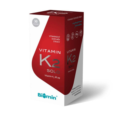 Biomin Vitamín K2 Solo 30 kapsúl