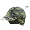 DELPHIN Zimná šiltovka LED OutLINE Camo