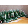 Sviečka MagicHome Vianoce, so štipcom, reťaz, 10x LED, 2xAA, 10 ks, časovač, 1,5x9 cm